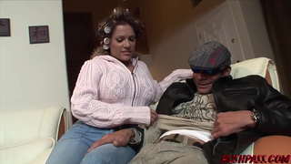 Nui Rutua Tits, me te Eke i runga i Ramon hoki MILF Horano