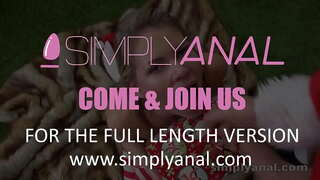 Claudia Macc da XMas Anal - SimplyAnal