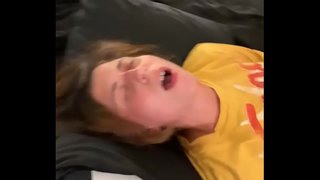 Kurba žena zajebal z dvema klinci